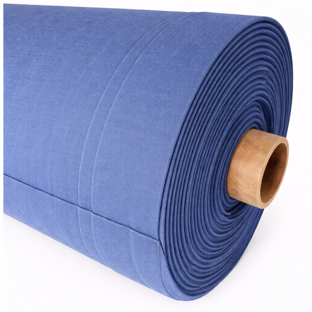 Coton Gratté Bleu Royal (1 Face) M1
